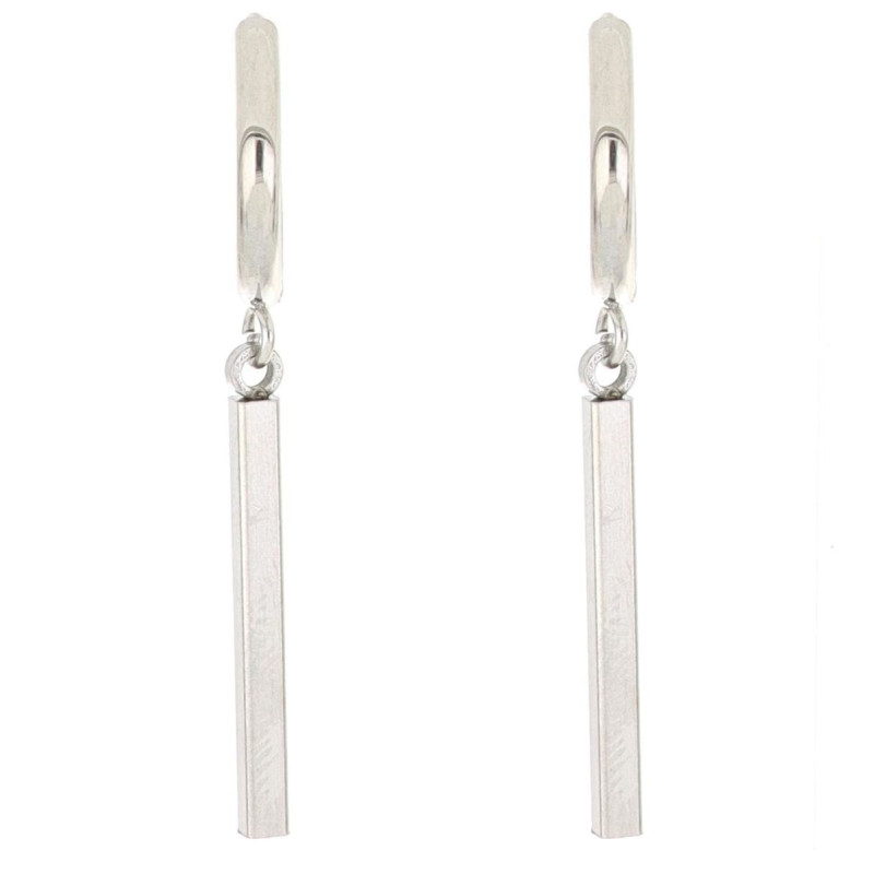 ORECCHINI BOCCOLA "ADANA" IN ACCIAIO