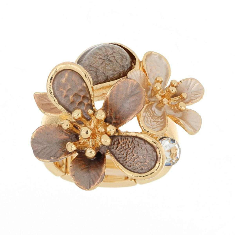 ANELLO MM 28 ARMONIA IN OTTONE