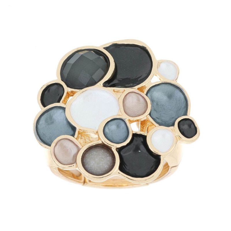 ANELLO "ARMONIA" MM 19 IN OTTONE