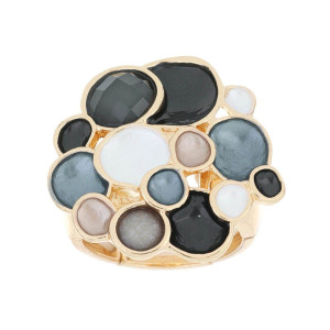 ANELLO "ARMONIA" MM 19 IN OTTONE
