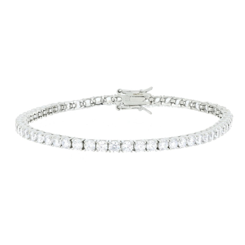 BRACCIALE CM 21 TENNIS 3MM IN ARGENTO 925