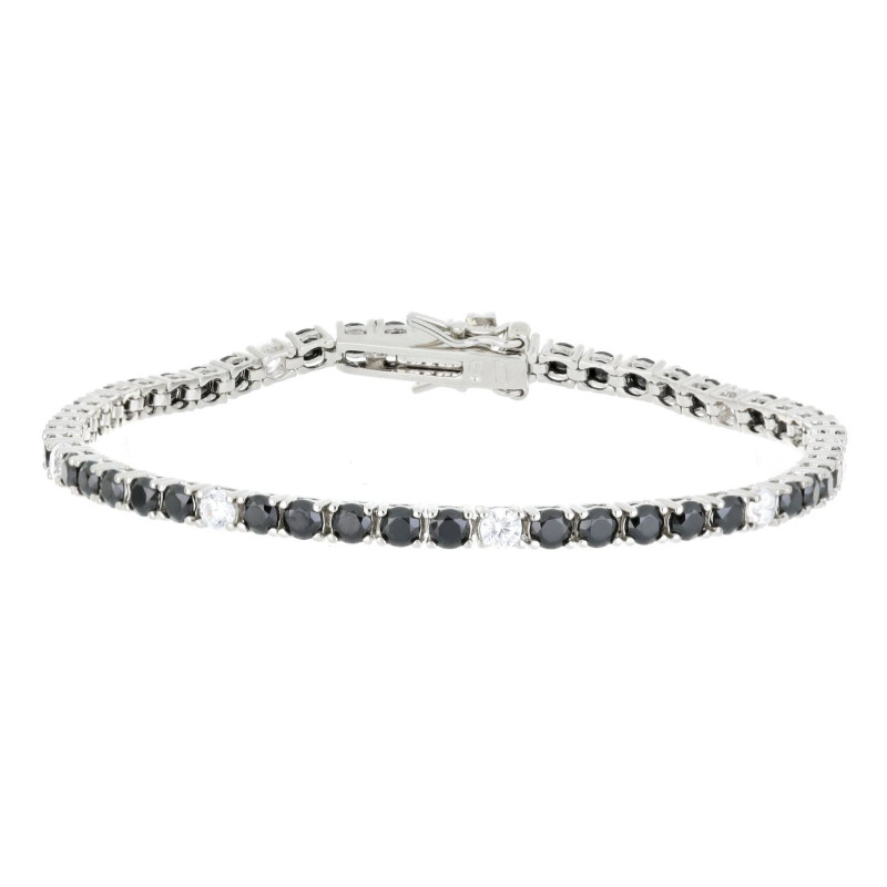 BRACCIALE CM 18 TENNIS 3MM IN ARGENTO 925