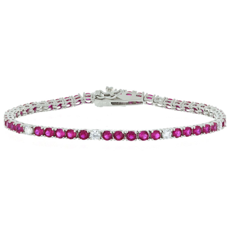 BRACCIALE CM 18 TENNIS 3MM IN ARGENTO 925