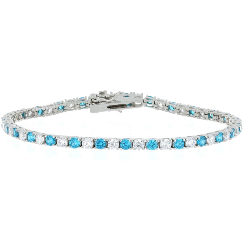 BRACCIALE CM 18 TENNIS 3MM IN ARGENTO 925