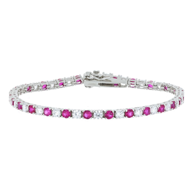 BRACCIALE CM 18 TENNIS 3MM IN ARGENTO 925