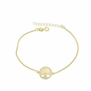BRACCIALE ALBERO DELLA VITA IN ARGENTO 925