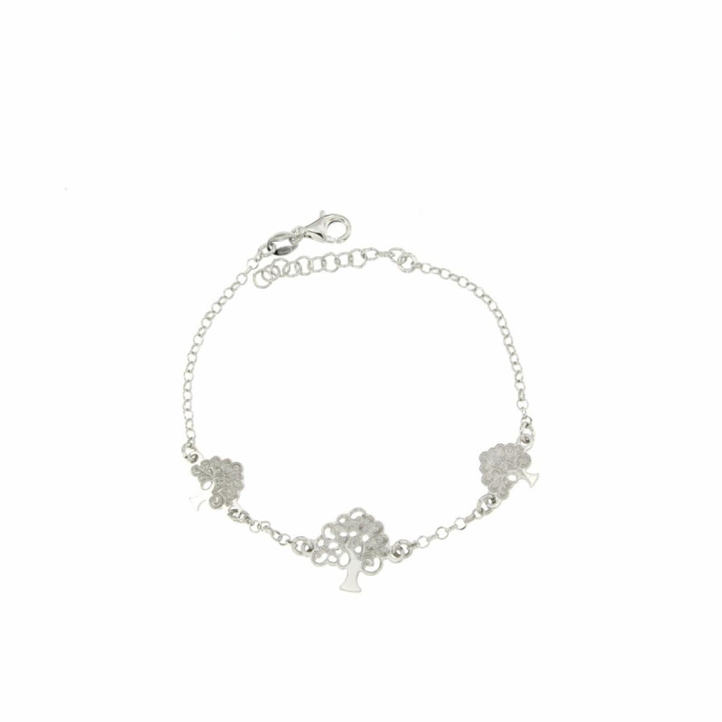 BRACCIALE ALBERO DELLA VITA IN ARGENTO 925