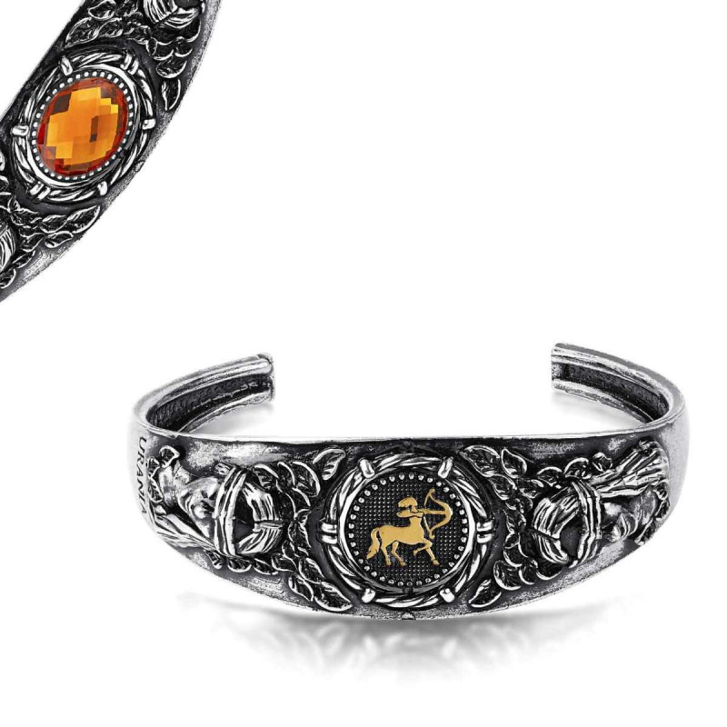 BRACCIALE ANDROMEDA SAGITTARIO IN OTTONE