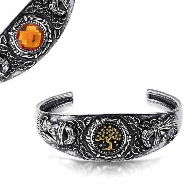 BRACCIALE ANDROMEDA AUTUNNO IN OTTONE