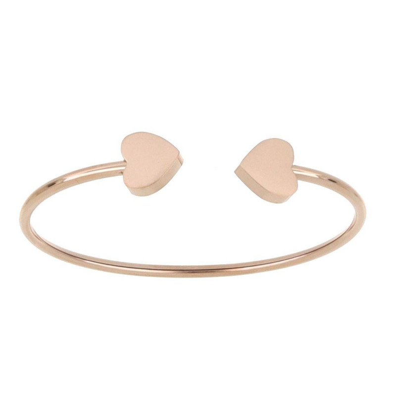 BRACCIALE MANHATTAN IN ACCIAO CUORE