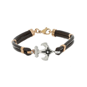BRACCIALE "PORTOFINO" CM 19+3 IN ACCIAIO