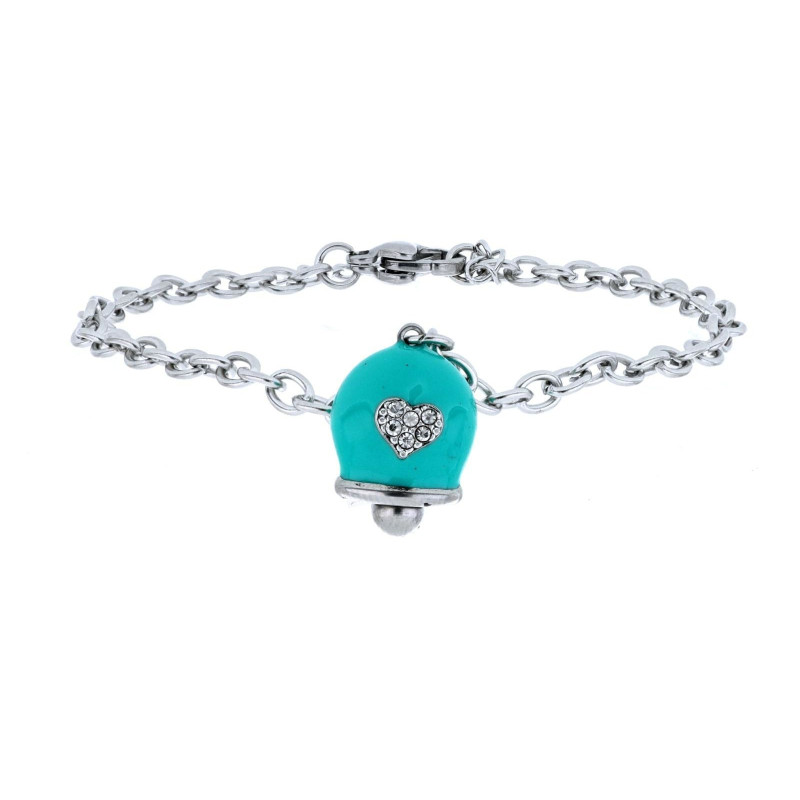 BRACCIALE CM 16+3 BELLS IN ACCIAIO MM 13