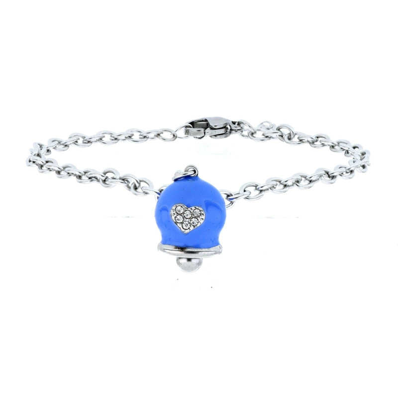 BRACCIALE CM 16+3 BELLS IN ACCIAIO MM 13