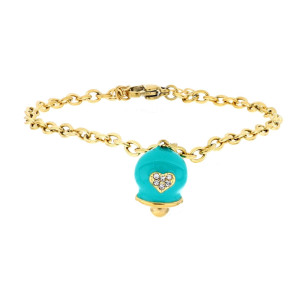BRACCIALE CM 16+3 BELLS IN ACCIAIO MM 13