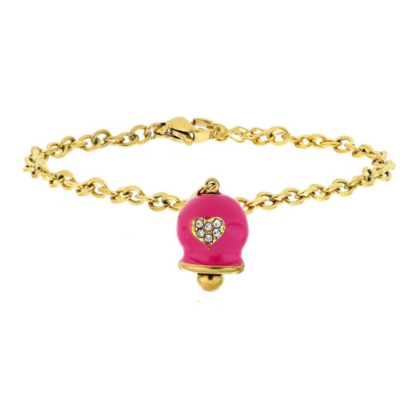 BRACCIALE CM 16+3 BELLS IN ACCIAIO MM 13