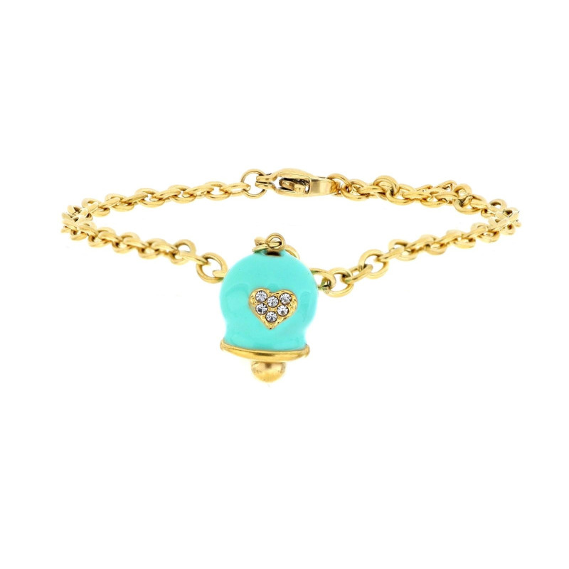 BRACCIALE CM 16+3 BELLS IN ACCIAIO MM 13