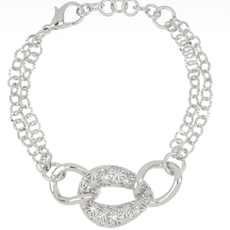 BRACCIALE "GIOIA" IN OTTONE RODIATO