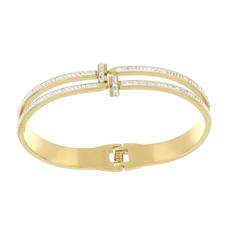 BRACCIALE MANHATTAN IN ACCIAIO