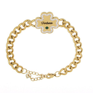BRACCIALE NAIROBI IN ACCIAIO FORTUNA