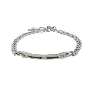 BRACCIALE UOMO IN ACCIAIO