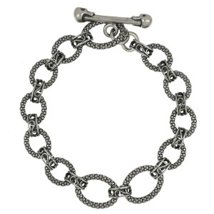 BRACCIALE UOMO CM 19+1 IN ACCIAIO