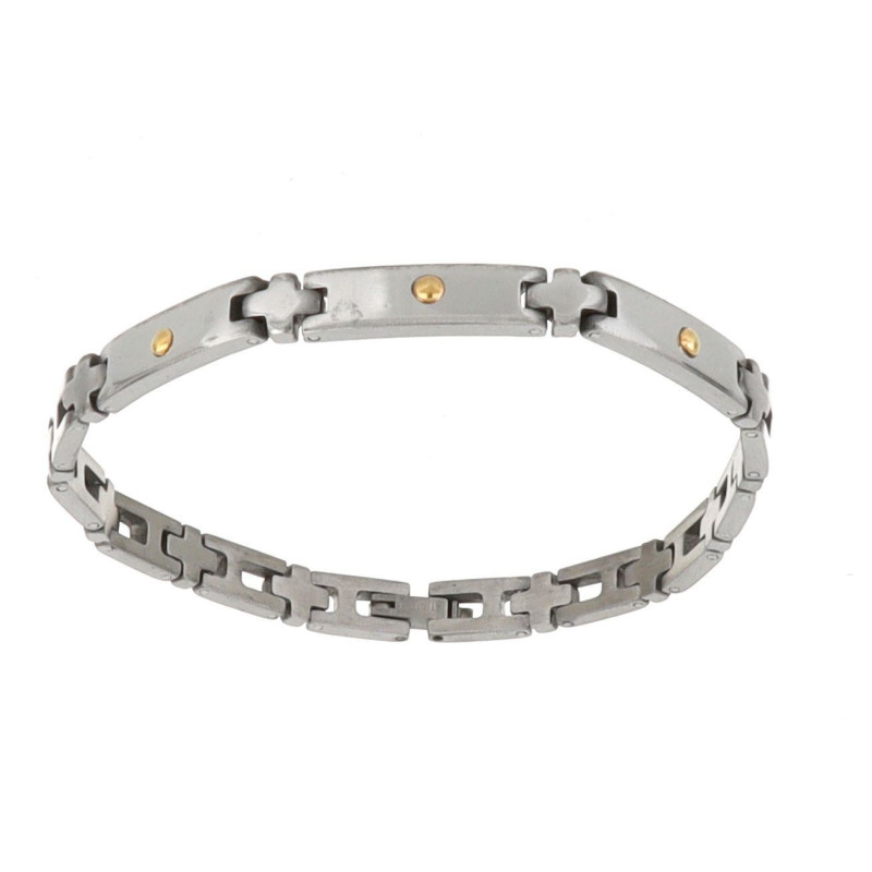BRACCIALE UOMO ECO IN ACCIAIO