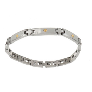 BRACCIALE UOMO ECO IN ACCIAIO