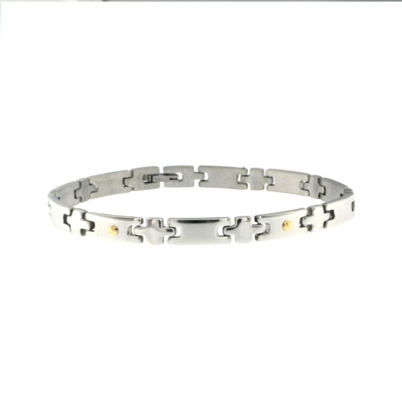 BRACCIALE UOMO ECO IN ACCIAIO