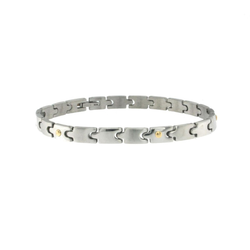 BRACCIALE UOMO ECO IN ACCIAIO