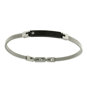 BRACCIALE UOMO IN ACCIAIO