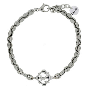 BRACCIALE UOMO CM 20+3 IN ACCIAIO