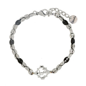 BRACCIALE UOMO CM 20+3 IN ACCIAIO