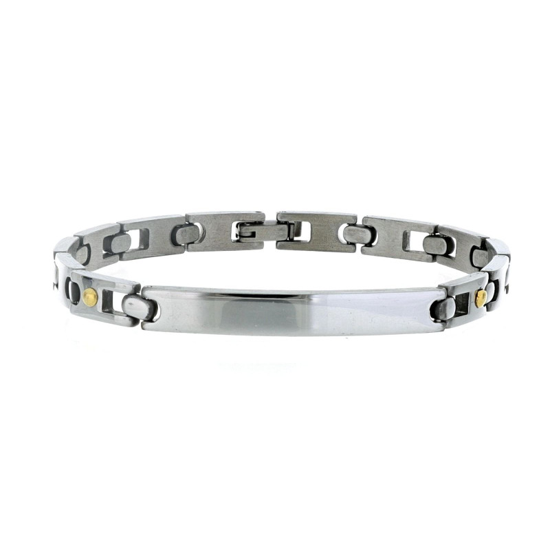 BRACCIALE CM 21 UOMO IN ACCIAIO