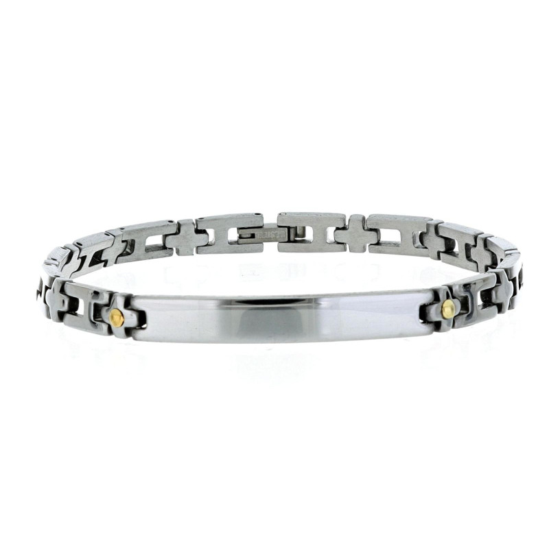 BRACCIALE CM 21 UOMO IN ACCIAIO