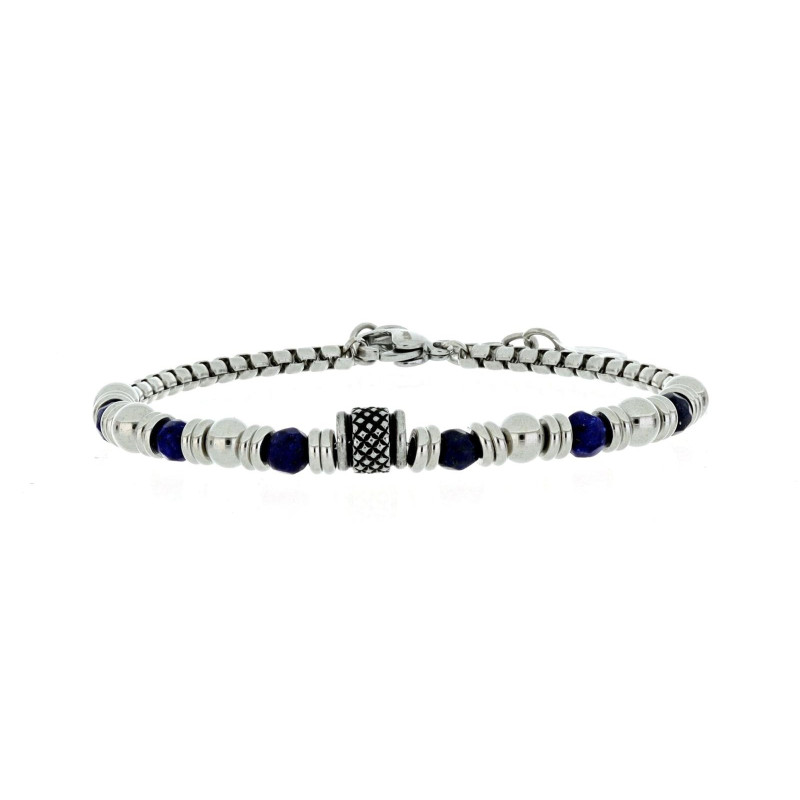 BRACCIALE CM 19+2 UOMO IN ACCIAIO
