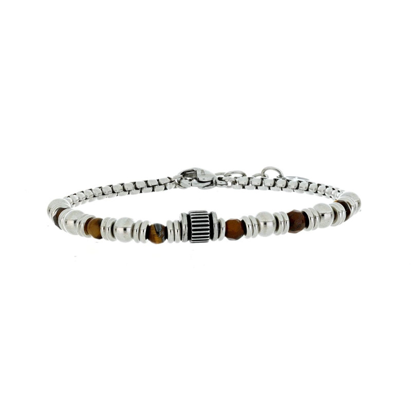 BRACCIALE CM 19+2 UOMO IN ACCIAIO