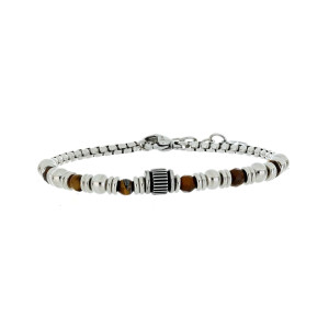 BRACCIALE CM 19+2 UOMO IN ACCIAIO