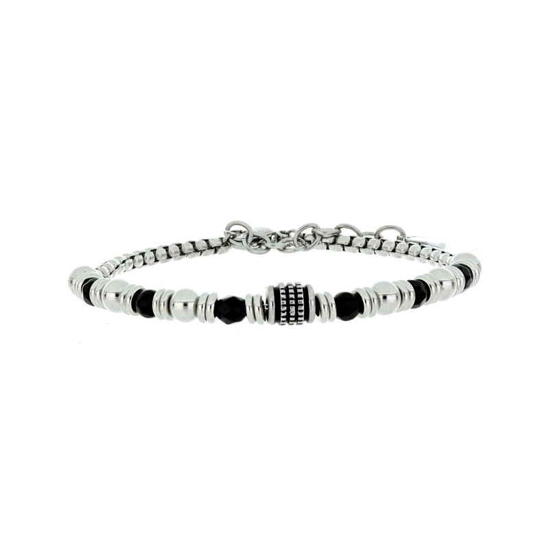 BRACCIALE CM 19+2 UOMO IN ACCIAIO