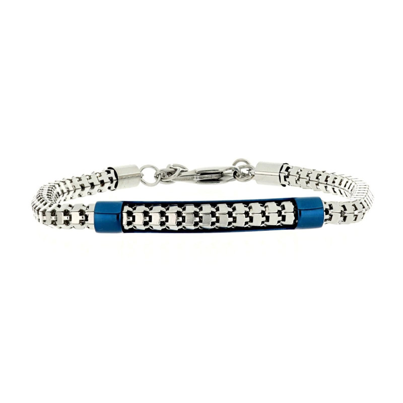BRACCIALE CM 19+3 UOMO IN ACCIAIO