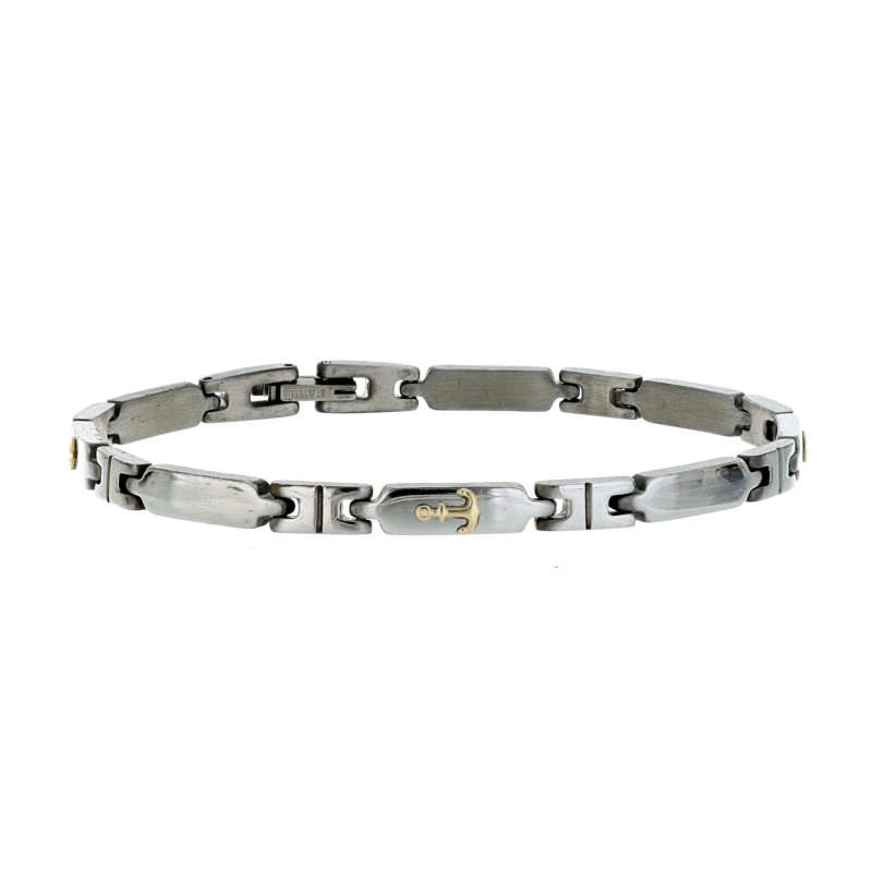 BRACCIALE CM 19 UOMO IN ACCIAIO