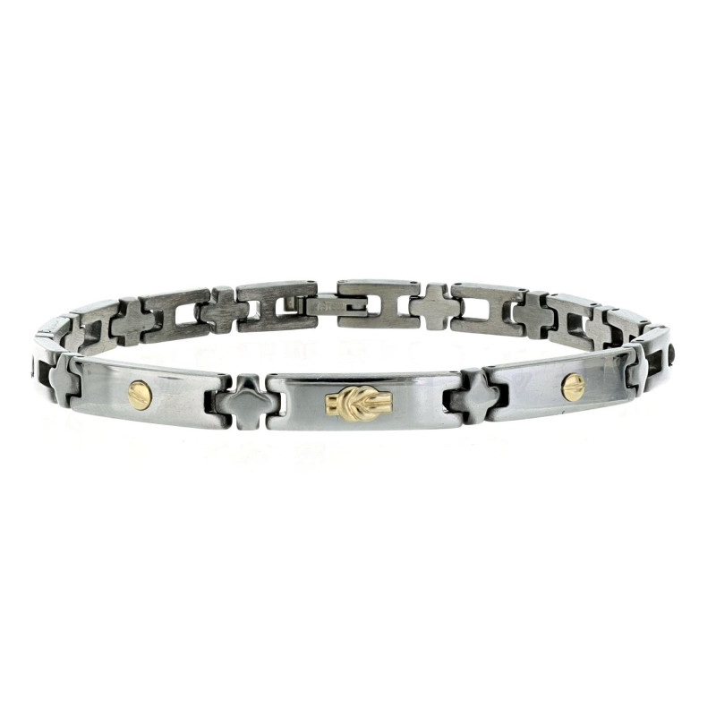 BRACCIALE CM 21 UOMO IN ACCIAIO