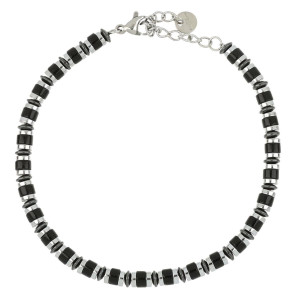 BRACCIALE UOMO ECO IN ACCIAIO CM 17,5+3