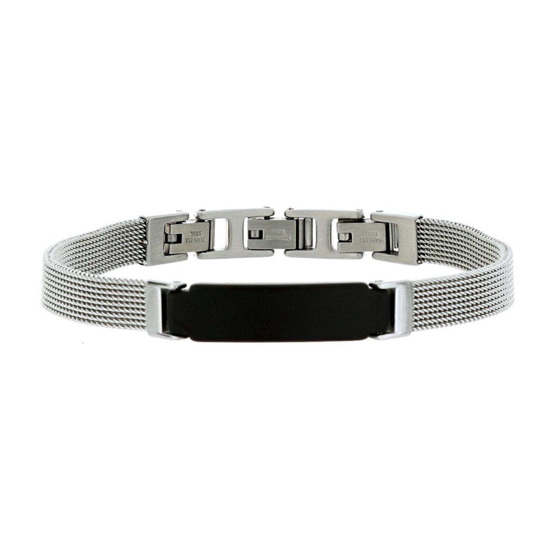 BRACCIALE CM 18 UOMO IN ACCIAIO