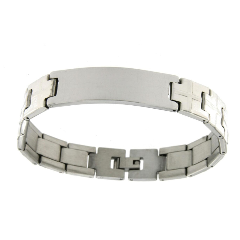 BRACCIALE UOMO ECO IN ACCIAIO