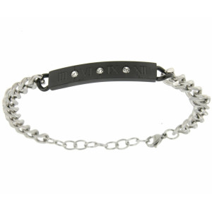 BRACCIALE UOMO IN ACCIAIO