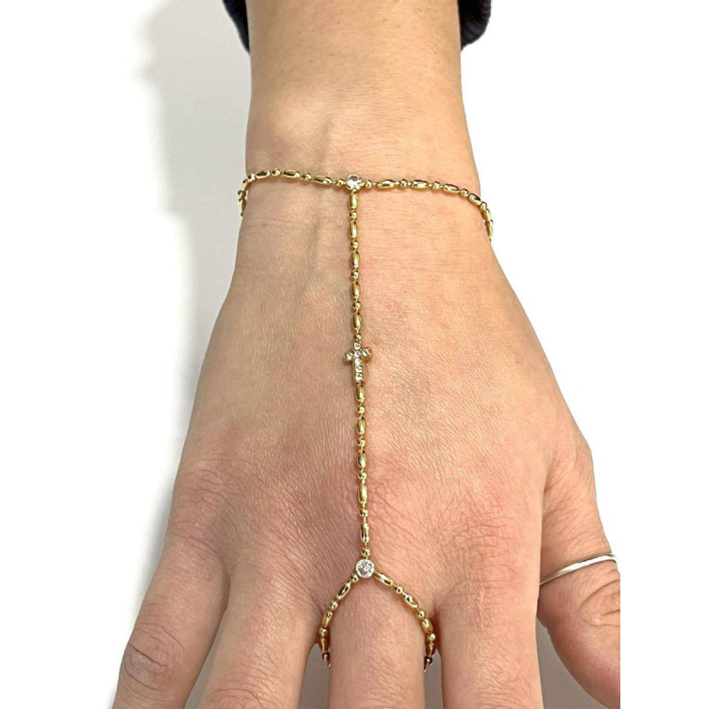 BRACCIALE BACIAMANO IN ACCIAIO