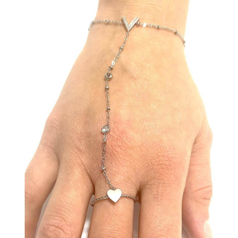 BRACCIALE BACIAMANO IN ACCIAIO