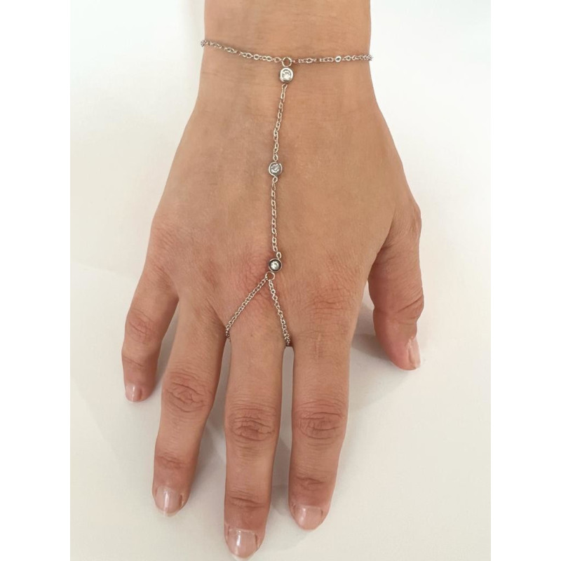 BRACCIALE BACIAMANO IN ACCIAIO