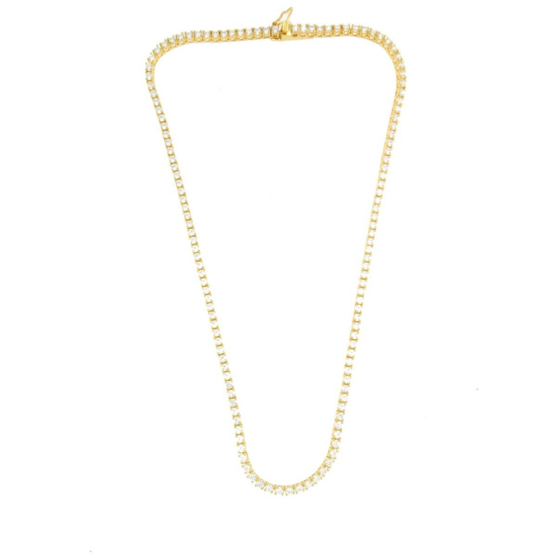 COLLANA TENNIS IN ARGENTO 925 40 CM