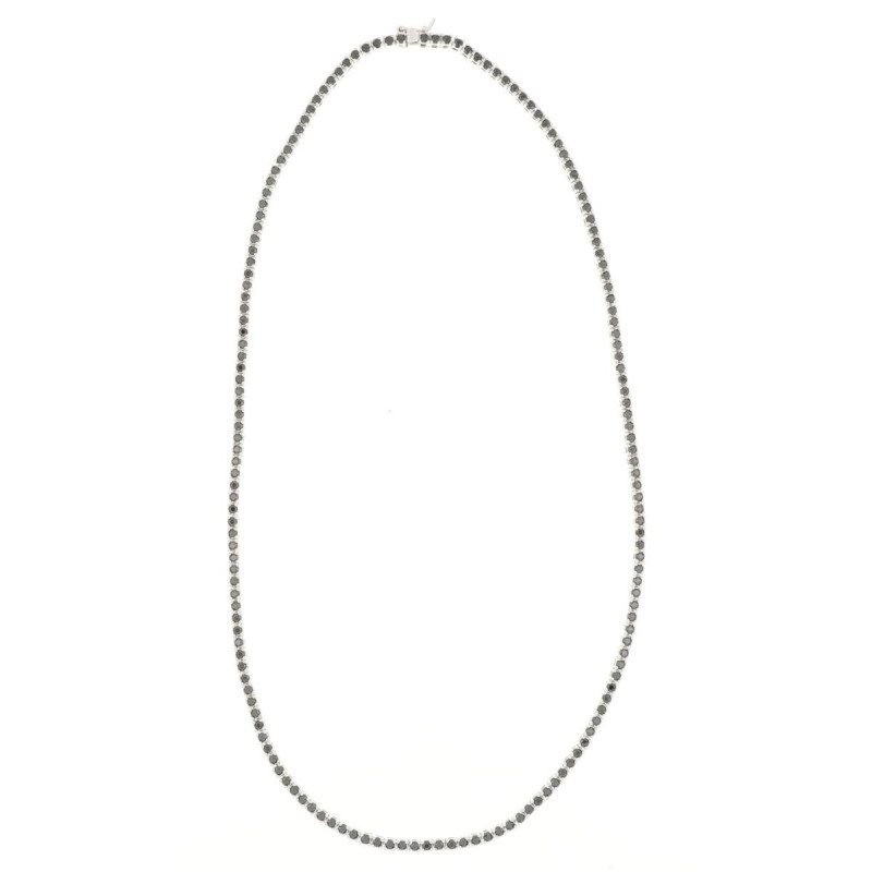 COLLANA CM 45 TENNIS IN ARGENTO 925